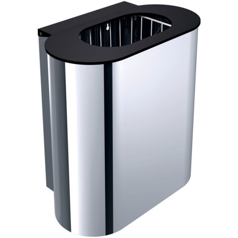 Papelera Emco SYSTEM 2, modelo pared. 30 l cromo (1/3)