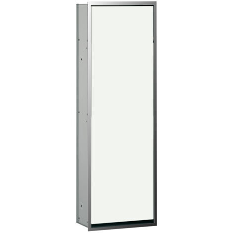 Módulo armario empotrado ASIS 300 964 mm cromo / blanco óptico (1/5)