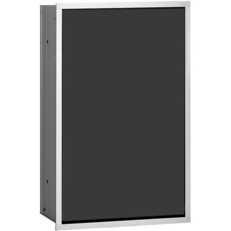 Módulo recolector de residuos empotrado ASIS 300 495 mm aluminio / negro (1/3)