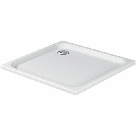 Plato de ducha rectangular D-CODE blanco 1000x900x85mm