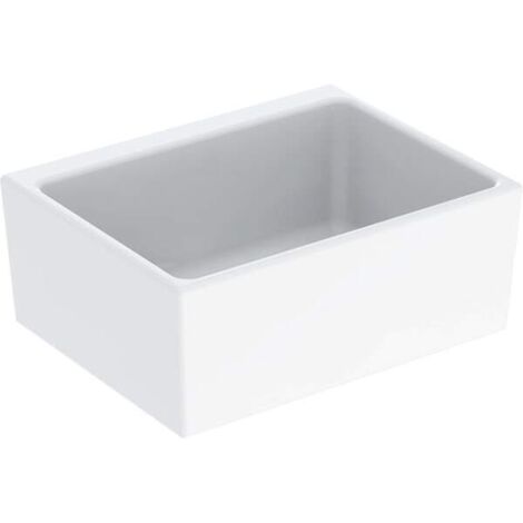 Geberit WOHNSTÄTTE nos hundimos sin rebosadero, forma profunda 700x500x200mm (1/2)