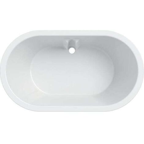 Bañera ovalada Geberit Bambini: B : 51,5 cm, blanco alpino (1/2)