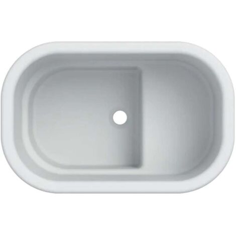 Plato de ducha Geberit 724x463x395mm blanco (1/3)
