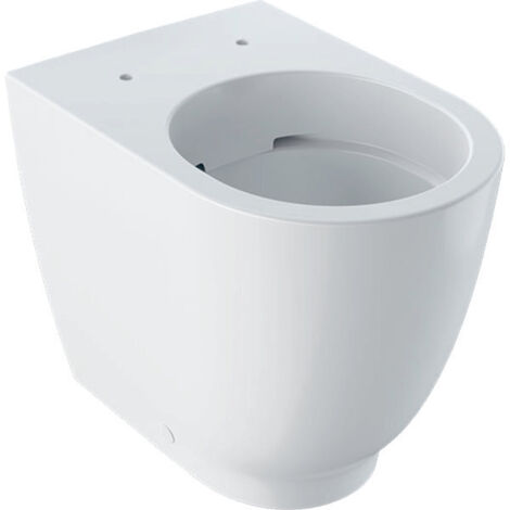 ACANTO inodoro de suelo washdown 4,5 / 6 l, sin reborde, salida horizontal, blanco-alpino GEBERIT