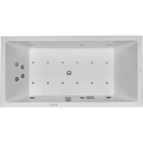 Duravit Starck bañera de hidromasaje, versión empotrada, 2