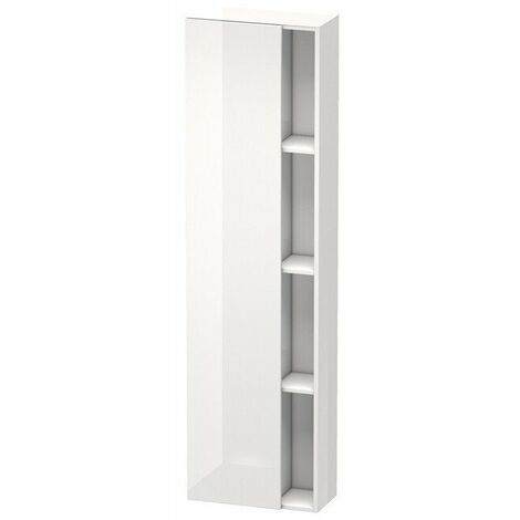 Armario DURASTYLE 240x500x1800mm apertura derecha blanco brillo / basalto mate