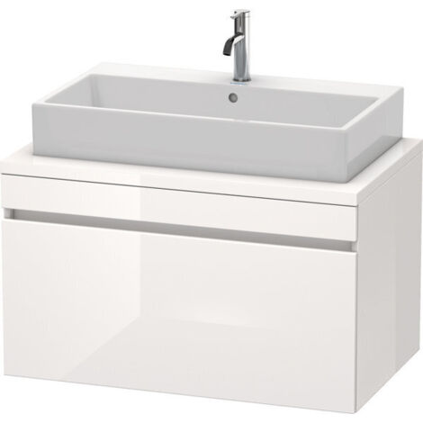 Armario bajo DURASTYLE 512x900x548mm grafito mate / blanco mate (1/4)