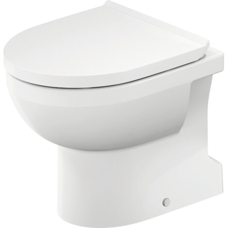 Duravit No.1 WC de pie, sin borde, 370x560mm, salida vertical,
