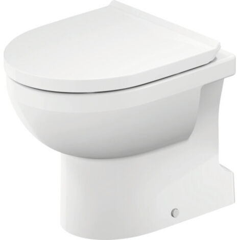 Duravit No.1 WC de pie, sin borde, 370x560mm, salida vertical,