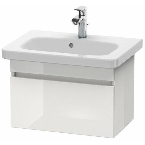 Mueble bajo lavabo DURASTYLE 368x580x398mm lino / blanco mate