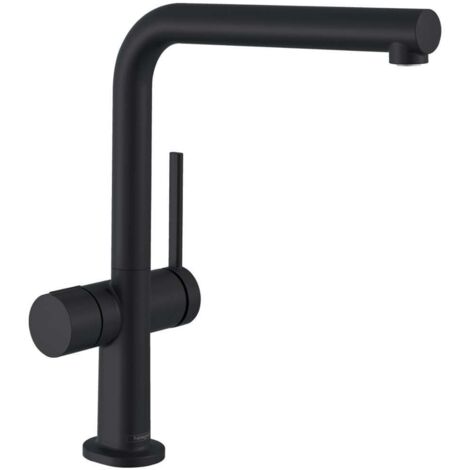 Tap 270 Talis M54 Válvula de cierre del dispositivo .1jet negro mate (1/3)