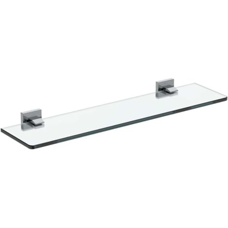 Estante de vidrio IOM SQUARE 500x135x45mm cromado IDEAL STANDARD (1/3)