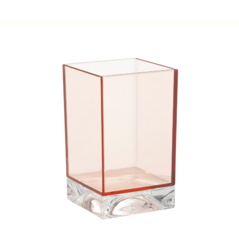 Taza KARTELL BOXY 70 x 70 x 120 mm rosa polvo LAUFEN (1/3)