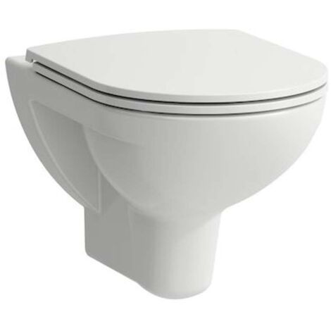Inodoro suspendido LAUFEN PRO, sin reborde, lavable, 6 litros blanco LAUFEN (1/5)
