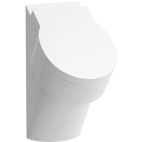 Urinario de succión VAL, sin reborde, con tapa conjunto blanco LAUFEN (1/4)