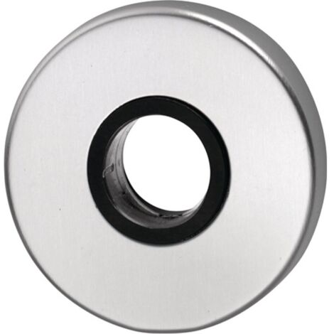 Rosetón para tirador 051/1 Acero inoxidable F00 Espesor placa 8 mm Agujero para tirador redondo EDI