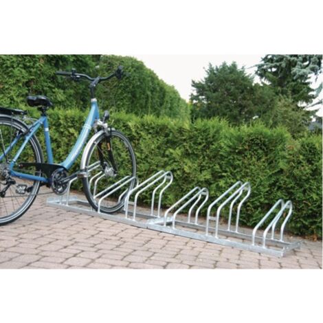 Estacionamiento Bicicleta Rack 1 Lado Galvanizado 90 Número De Detalle Dempets 6 Para Desalentar El Desmontaje