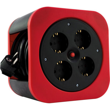 Benson Kabelhaspel - 4 stopcontacten - 10 m - randaarde