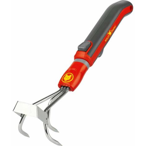 WOLF-Garten LB-M/ZM 015 Rastrillo de jardín Mango Rojo Acero (1/2)
