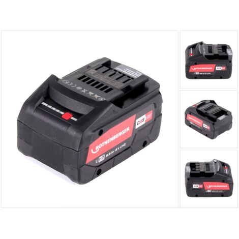 Acusado 18 V 8.0 AH Aclamar Li-Hd Rothenberger (1/5)
