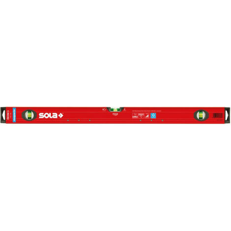 Sola 01812801 REDM - Nivel magnético (aluminio, 1000 mm), color rojo (1/5)