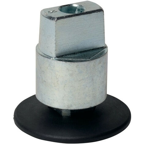 Eje pasante a extensión BTS 15 mm cónico plano galvanizado 3 grados de compensación (1/2)