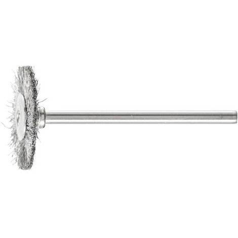 Mini cepillo redondo RBU 2202/3 INOX 0.10. CABALLO VA D22xB2xL6mm (Por 10)