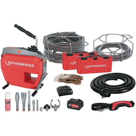 Limpiador de tubería inalámbrica R600 Variolean F.RoHR-D.20-150mm 8V 8 AH