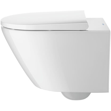 Duravit Wand-WC-Set D-NEO tief rim. mit WC-Sitz inkl. Durafix weiß