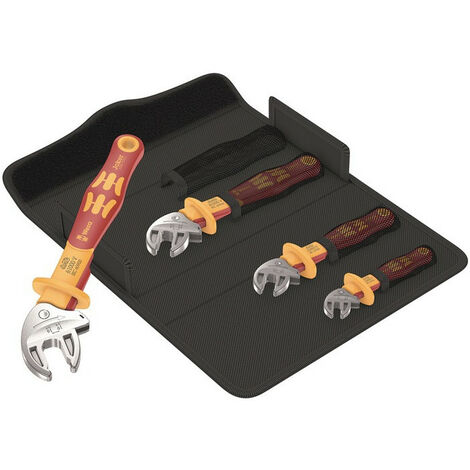 Establecer Llave de llave 6004 Joker 4 SET 1 VDE 7-19 mm L.270 mm wera