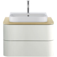 Mueble bajo lavabo consola Duravit Happy D.2 Plus, suspendido,