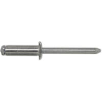 Remache Alu VA cabeza círculo plano 3 x 8mm Gesipa(por 500)
