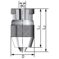 Portabrocas Con Alojamiento Conico Sbfd Capacidad 1 0 13 0 Mm Cono Dentro B16 O Mandril