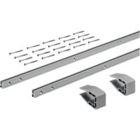 Perfil de carrera HETTICH silver 4000 mm