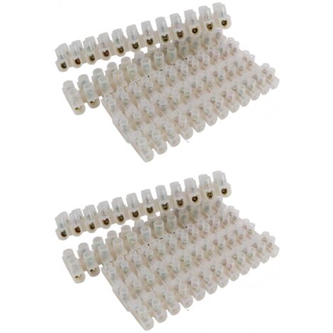 Chilitec 17904 Lüsterklemmen für 2,5-4,0mm², 12 Klemmen