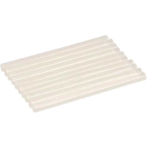 Klebestifte 10er-Packung transparent 7,2mm x 100mm Heißklebepistole Heißklebesticks