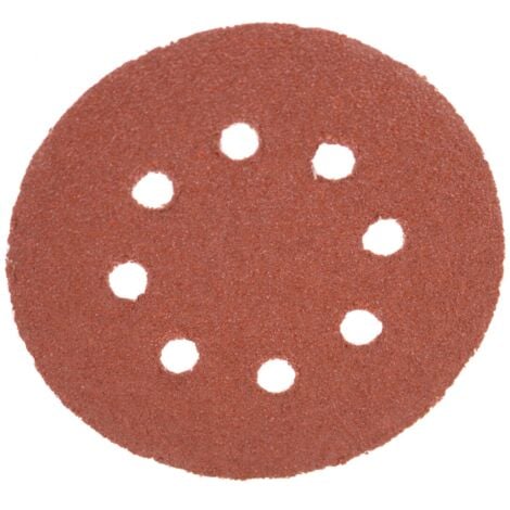 Woltersberger® 50 Stück Exzenter Schleifscheiben Ø 125mm 8 Loch in grün vielseitig einsetzbar Klett Schleifpapier Haft für optimales schleifen Körnung P1000