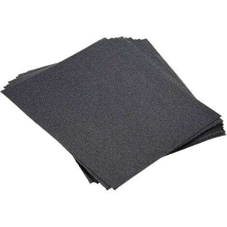 10 Blatt Korn 800 Schleifpapier Schleifbogen 230x280mm nassfest (1/2)