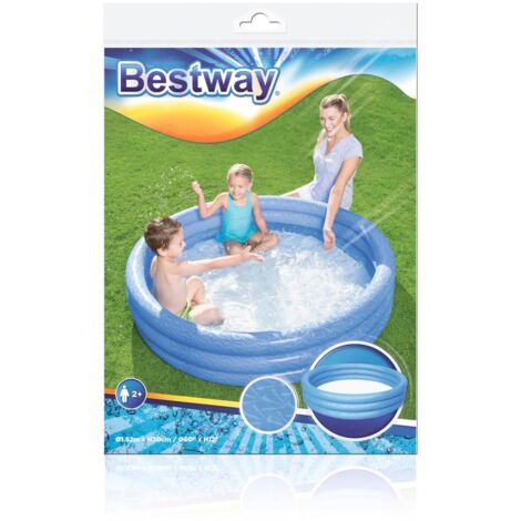 Bestway Planschbecken blau 3-Ring Pool