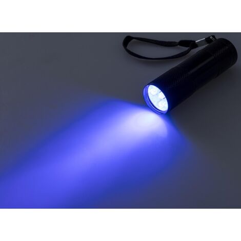 MACHSWON Mini-UV-Taschenlampen – 10 Stück, Schlüsselanhänger Mit Geldscheinprüfer – 395 Nm UV-LED – Für Dunkle Bereiche