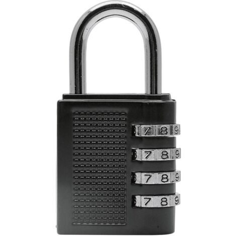 Aiyraa 4-stelliges Zahlenschloss - Vorhängeschloss Mit Reset-Funktion Wasserdicht