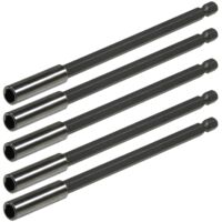 5er Set Magnet Bithalter 150mm lang magnetischer Bit Halter