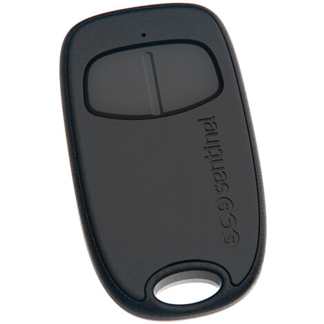 SCS SENTINEL, Mando a distancia de 2 canales, Hechos en Francia, 40 metros in campo libre, SimplyControl negro, AAM0128
