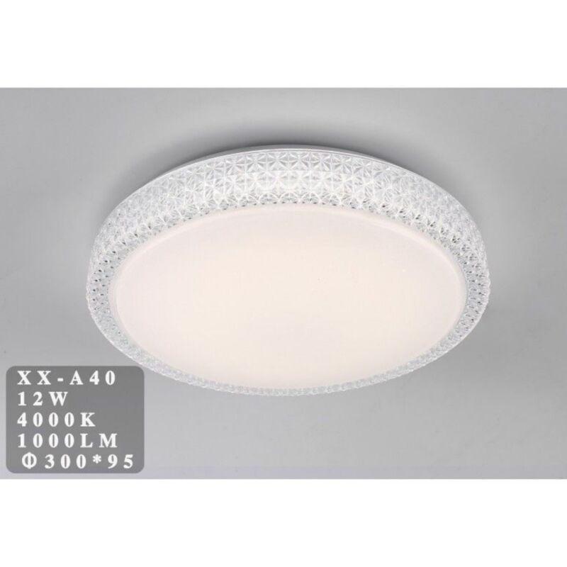 Hengda 12 W LED Ultra Slim LED Plafoniera Bianco Freddo lampada da soffitto plafoniere bagno plafoniera soggiorno