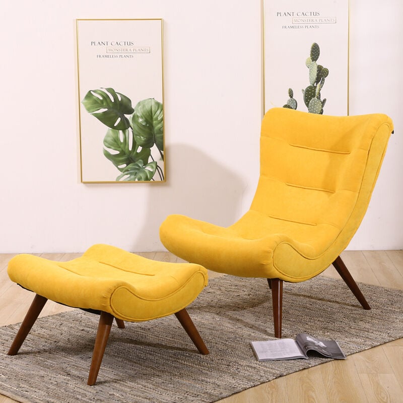 Hardin lounge best sale chair and footstool