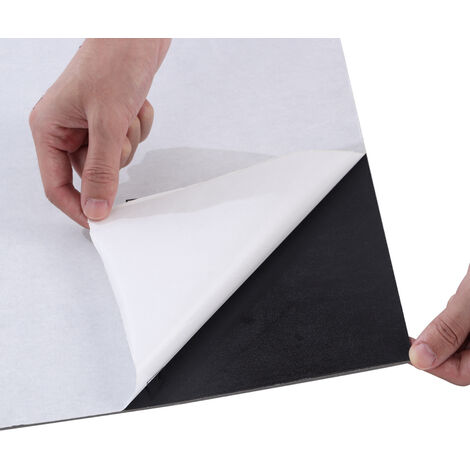 24Pcs Square Self Adhesive Stone Effect Floor Tiles