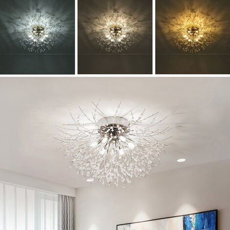 Chrome Beaded Fireworks Recessed Ceiling Light
