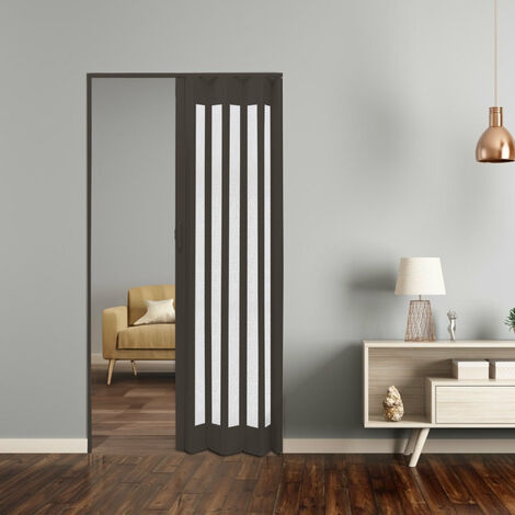 81cm PVC Acrylic Room Divider Screen Folding Door
