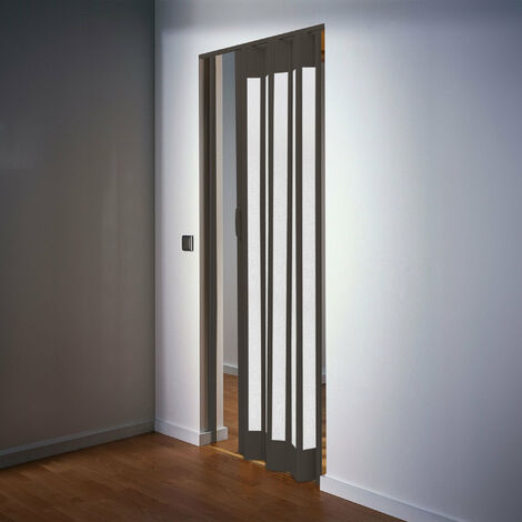 81cm PVC Acrylic Room Divider Screen Folding Door