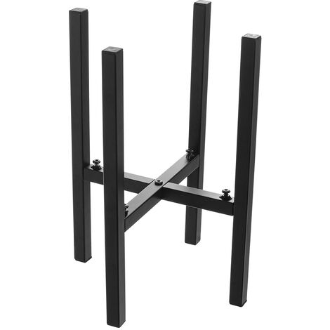 Black Metal Plant Stand Flower Pot Holder